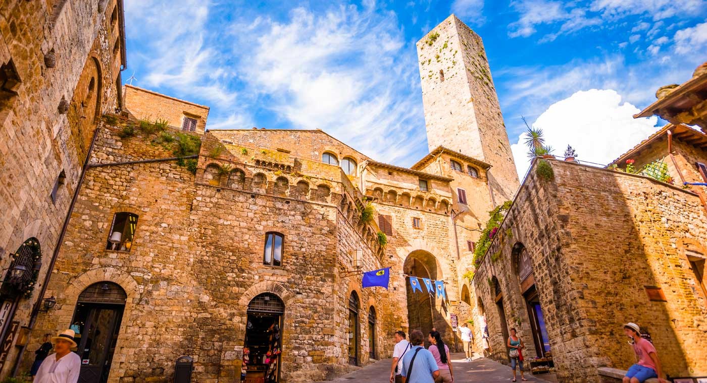 Visite guidée a pied: San Gimignano