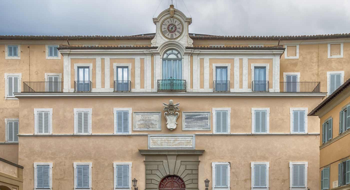 Papal Blessing at Castelgandolfo