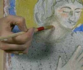 Dipingere in fresco,  Apprendisti in Bottega