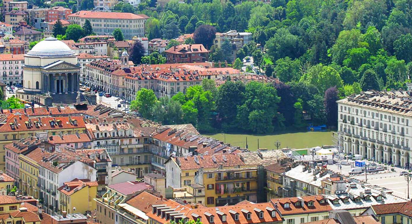 トリノ歴史地区とエジプト博物館見学 (Historical center of Turin and the Egyptian Museum)