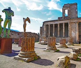 Archäologische Ausgrabungsstätte Pompeji