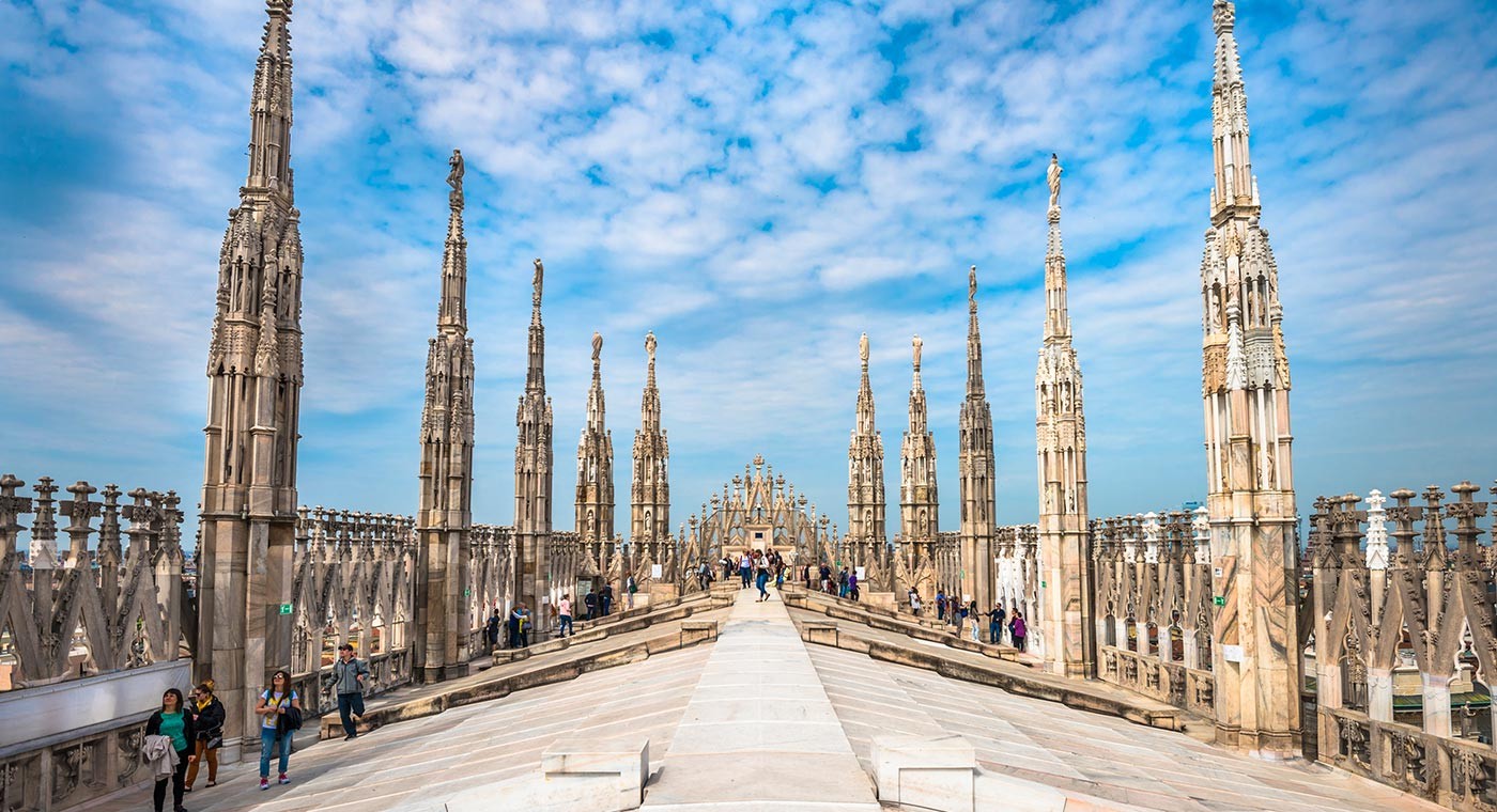 Duomo Pass: ミラノのドゥオーモのテラス