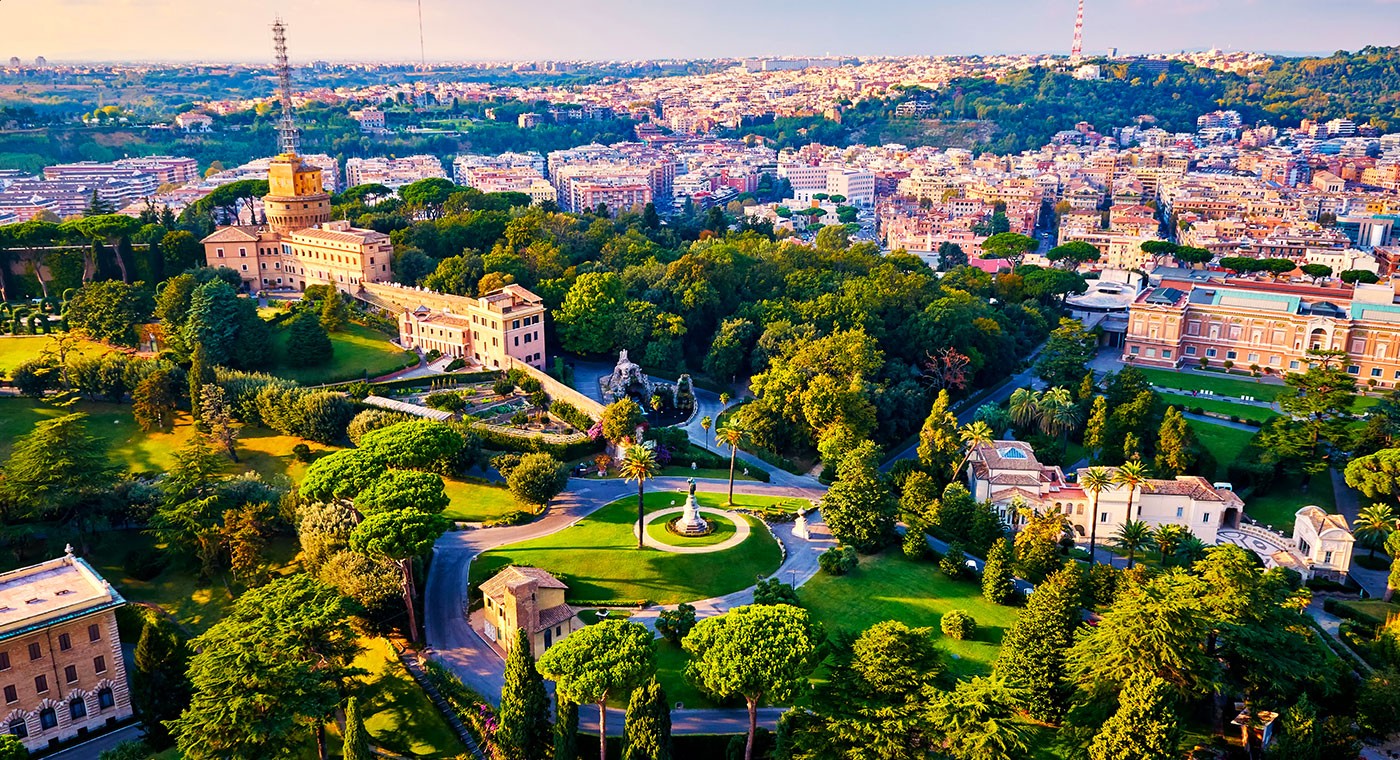 Visite jardins du Vatican avec Musées du Vatican        