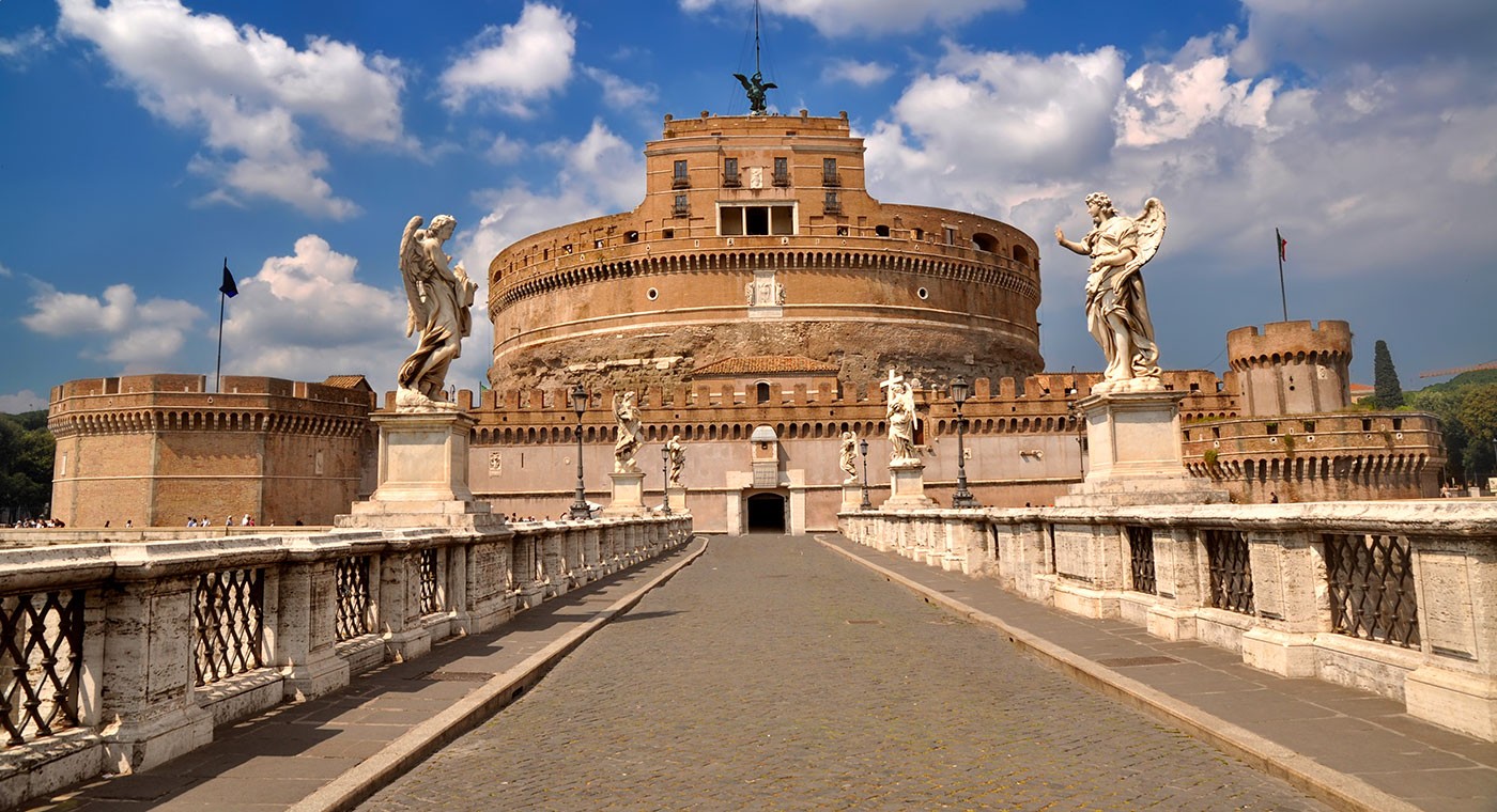 Visite: quartier Rione Borgo et Château Saint-Ange