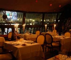 Diner croisière en galion à Venise