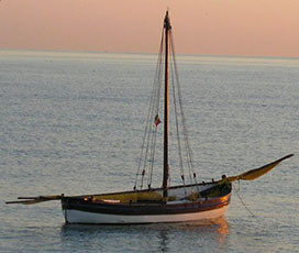 Itinerary 2 Venetian Bragozzo Sailboat: Southern Lagoon