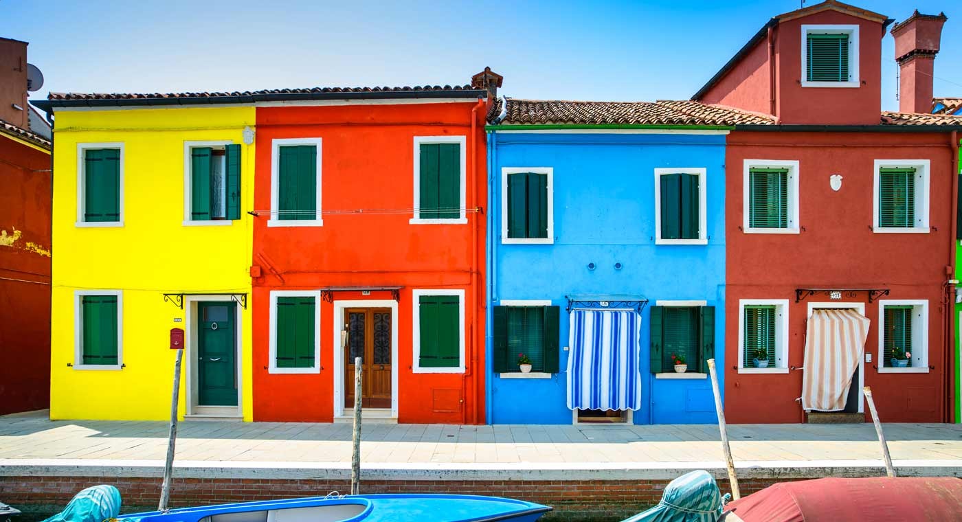 Les îles de Venise: excursion d'une demi-journée