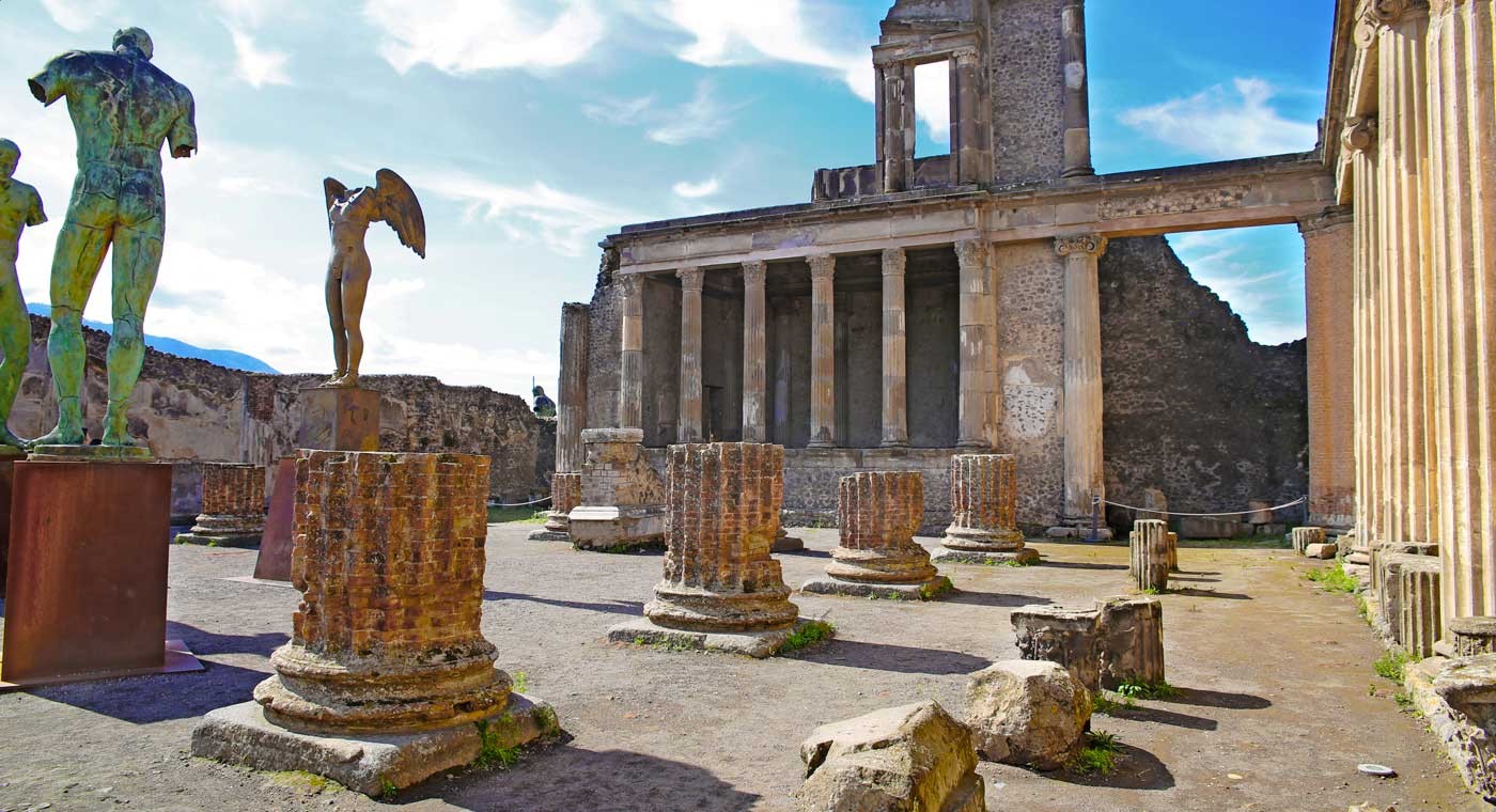 Excursion à Pompéi