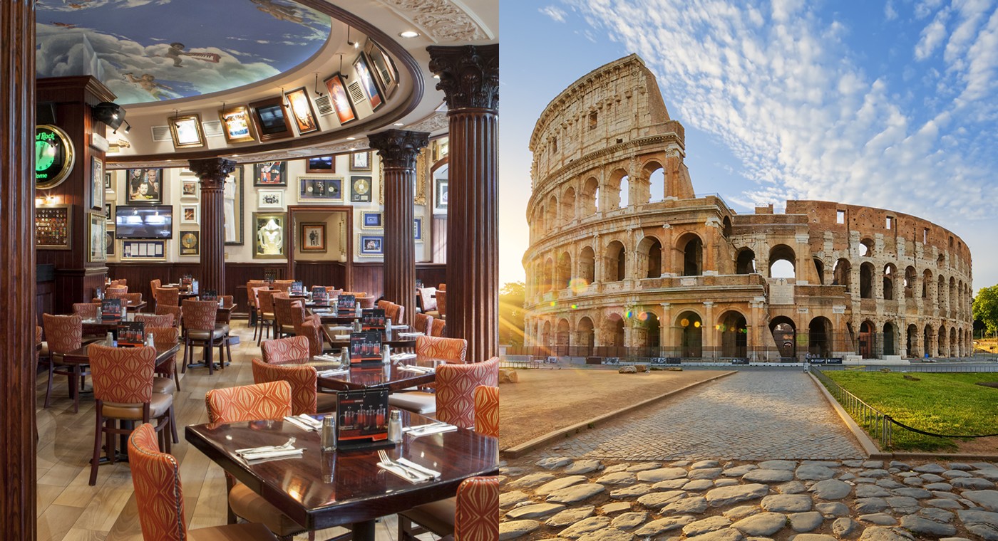 Combo Coliseu + Hard Rock Cafe Menu Silver