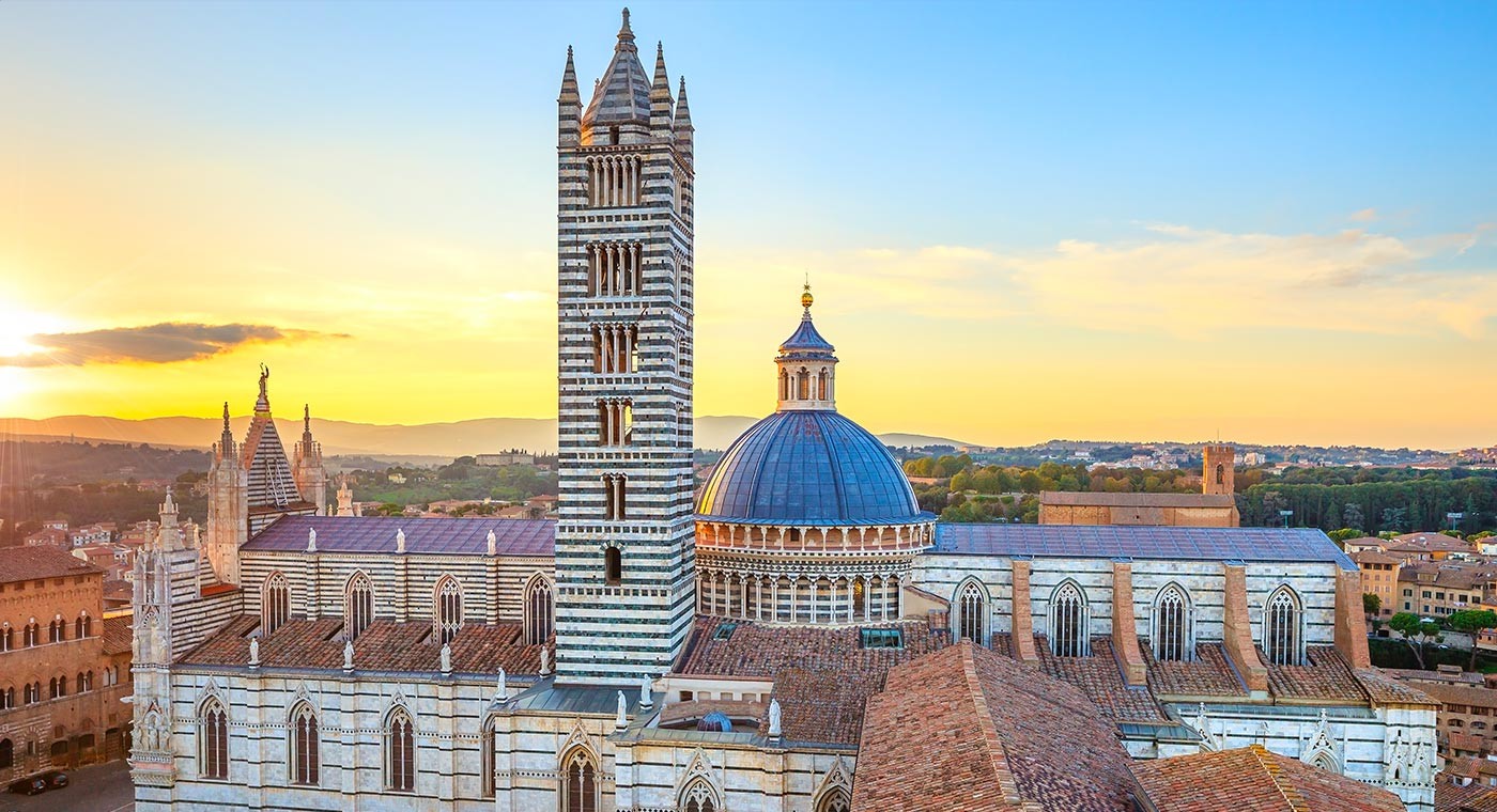 Cathédrale de Sienne et Bibliothèque Piccolomini