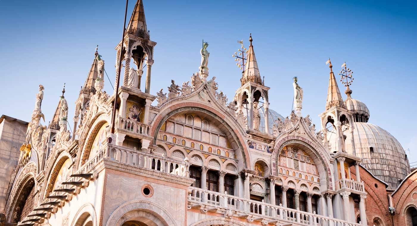 Saint Mark's Basilica from above