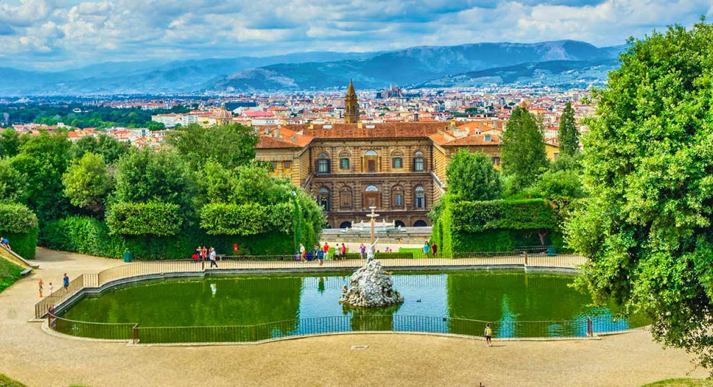 Les jardins privés de Florence