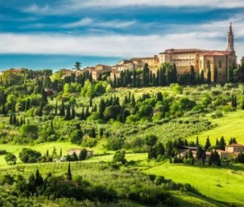 La vida en una copa: vino, comida y belleza en Val d'Orcia