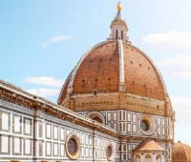 Tour a piedi per Firenze con visita guidata di Uffizi e Accademia